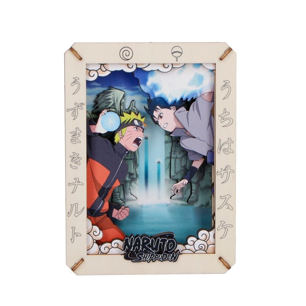 Nemesis Now Naruto - The Final Valley Wooden Theatre (Medium) Beeld/figuur - Multicolours